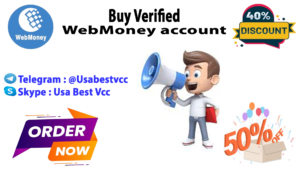 Buy Verified WebMoney Account